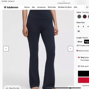 Lululemon Groove Nulu Super-High-Rise Flared Pant